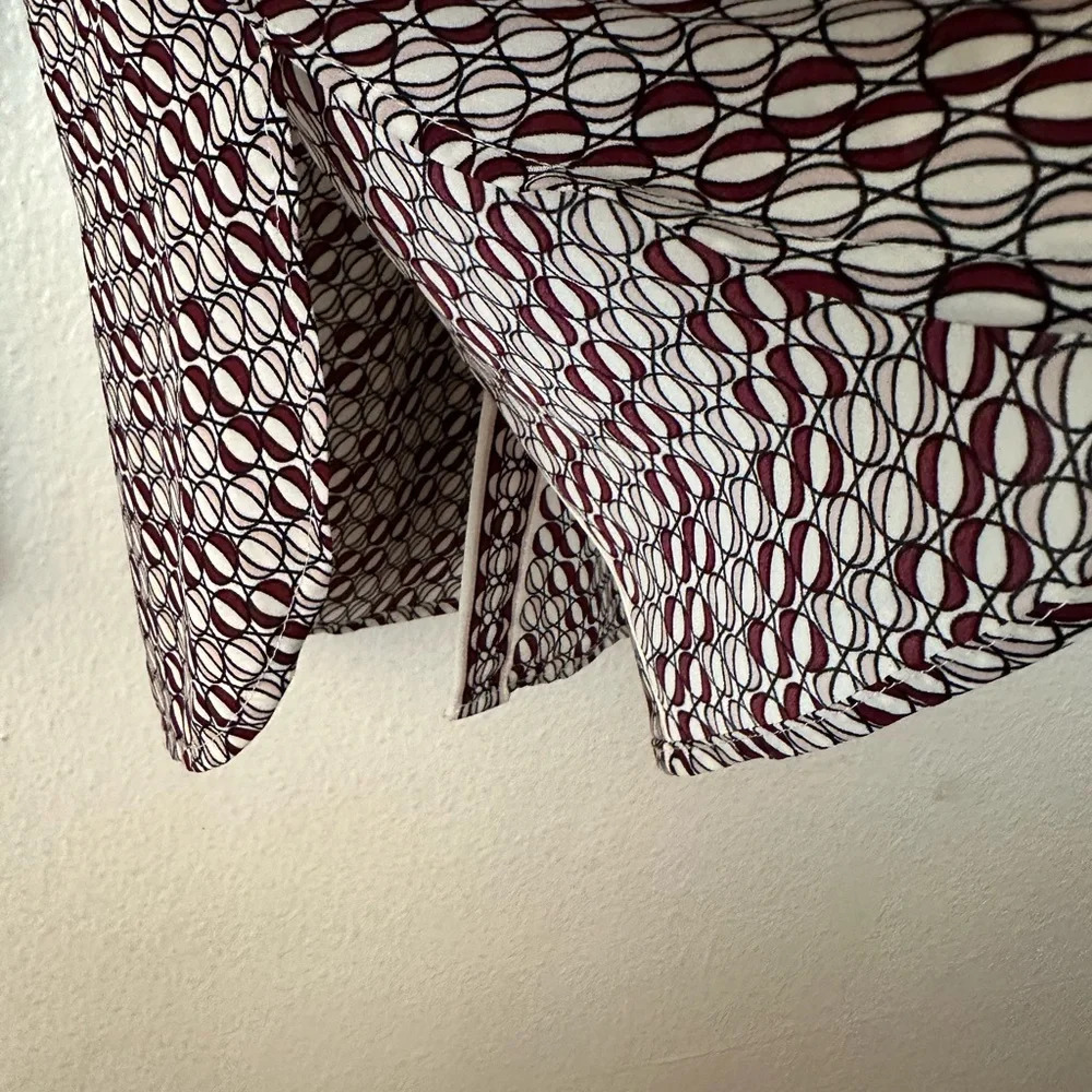 MAX STUDIO LONDON Printed Medium Button Down Long… - image 5